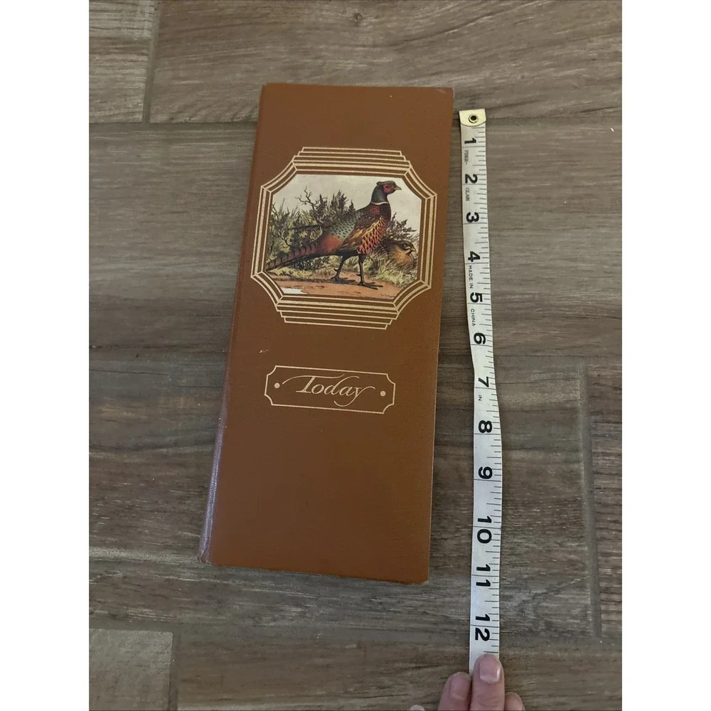 Vintage 1960's Light Brown Bird Appointments Phone Messages Memos Pads - Picture 8 of 9